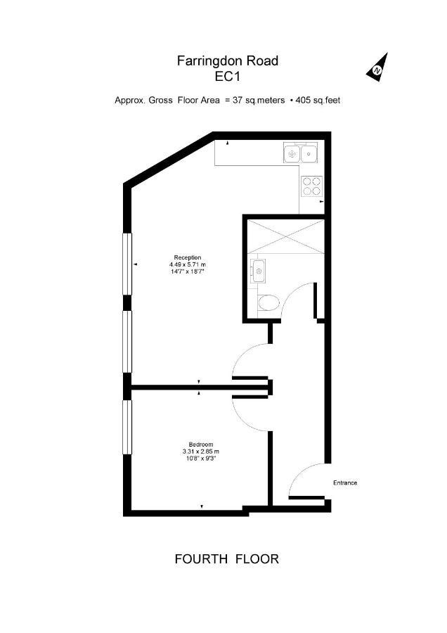 Heinze Flat 402 - One Bedroom Fourth Floor Flat By City Living London Bagian luar foto